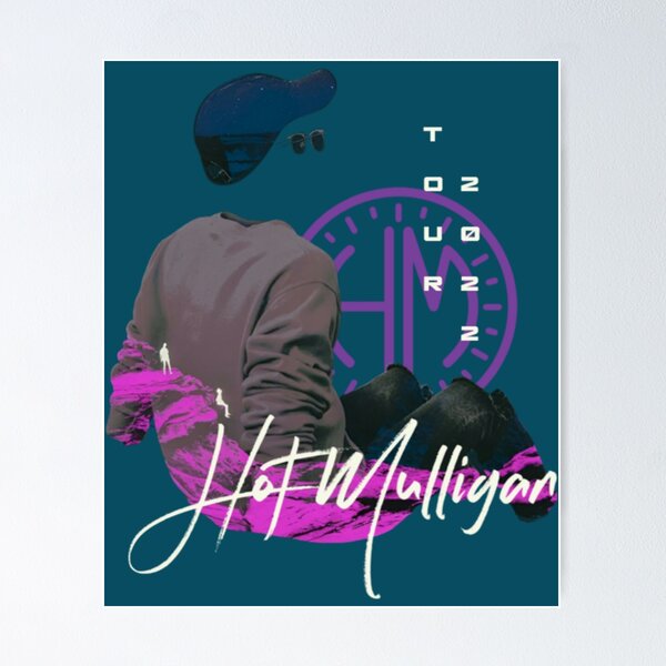 HOT MULLIGAN TOUR 2022   Poster RB0712 product Offical hotmulligan Merch