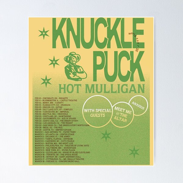 Hot Mulligan  Poster RB0712 product Offical hotmulligan Merch