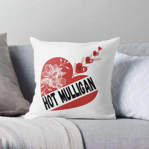 I Love Hot Mulligan     Throw Pillow RB0712 product Offical hotmulligan Merch