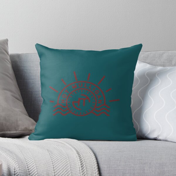 hot mulligan   Throw Pillow RB0712 product Offical hotmulligan Merch