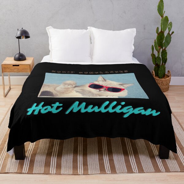 Hot Mulligan Band - Equip Sunglasses Throw Blanket RB0712 product Offical hotmulligan Merch