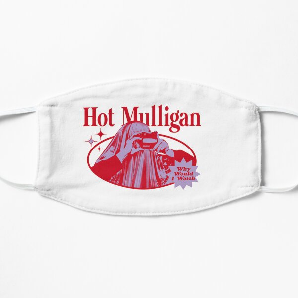 Hot Mulligan's new album, Why Would I Watch Flat Mask RB0712 product Offical hotmulligan Merch