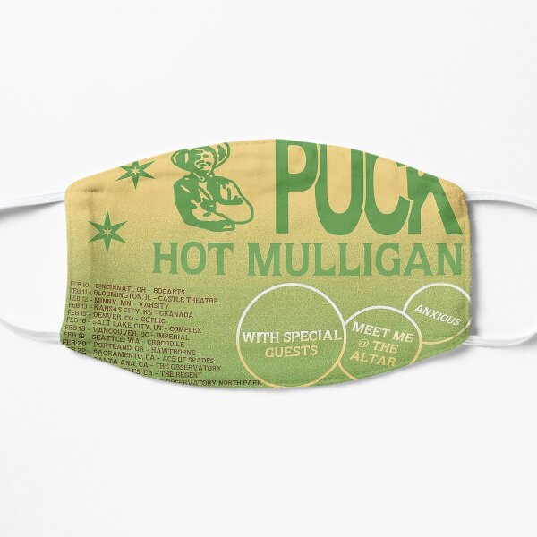 Hot Mulligan  Flat Mask RB0712 product Offical hotmulligan Merch